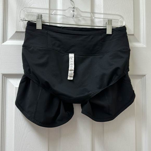 Lululemon Speed Up Short Long *4" Updated Fit Black - Picture 11 of 15